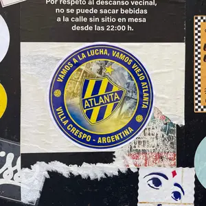 Club Atlético Atlanta street sticker #9 -- Argentina football