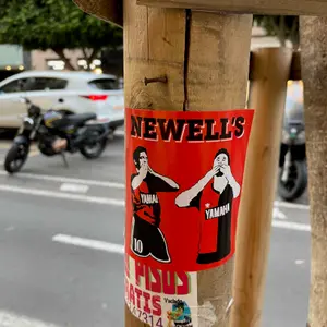 Newell's Old Boys sticker -- rated 1539