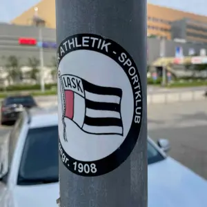 LASK street sticker #58 -- Austria football