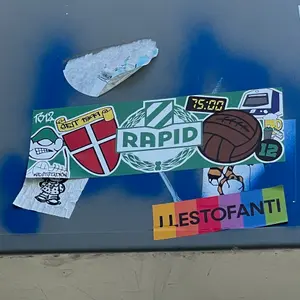 SK Rapid Wien street sticker #68 -- Austria football