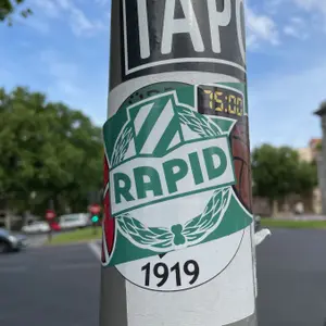 SK Rapid Wien street sticker #69 -- Austria football