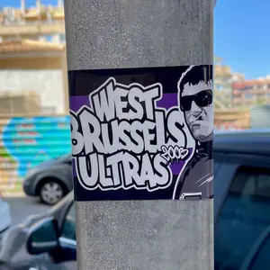 RSC Anderlecht street sticker #103 -- Belgium football