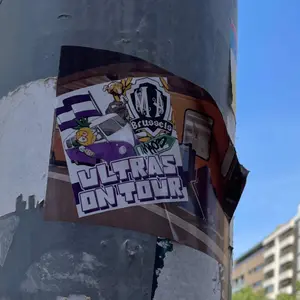 RSC Anderlecht street sticker #105 -- Belgium football