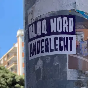 RSC Anderlecht street sticker #107 -- Belgium football