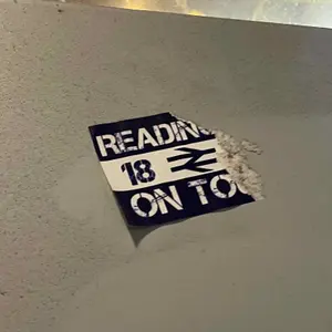 󠁧󠁢󠁥󠁮󠁧󠁿 Reading FC street sticker #3304 -- England football