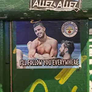 󠁧󠁢󠁥󠁮󠁧󠁿 Manchester City football sticker #3391 found in this city