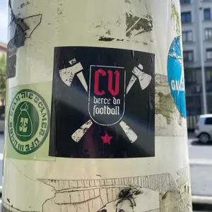 SD Compostela street sticker #2120 -- Spain football