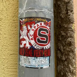 AC Sparta Prague street sticker #2143 -- Czech Republic football