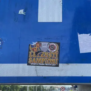 AC Sparta Prague street sticker #2151 -- Czech Republic football
