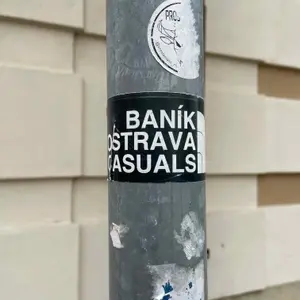 Banik Ostrava street sticker #2160 -- Czech Republic football