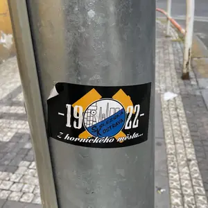 Banik Ostrava street sticker #2164 -- Czech Republic football