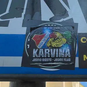 Banik Ostrava street sticker #2169 -- Czech Republic football