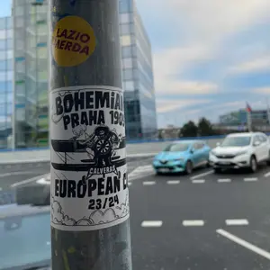 Bohemians Praha 1905 street sticker #2172 -- Czech Republic football