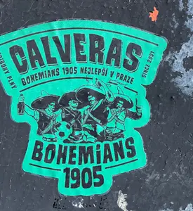 Bohemians Praha 1905 sticker -- rated 1538