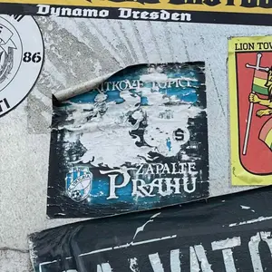 FC Viktoria Plzeň street sticker #2185 -- Czech Republic football