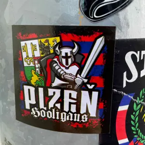 FC Viktoria Plzeň street sticker #2186 -- Czech Republic football