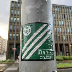 FK Banik Most street sticker #2189 -- Czech Republic football