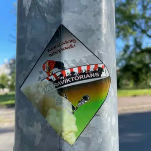 FK Viktoria Žižkov street sticker #2322 -- Czech Republic football