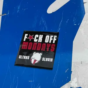 SK Slavia Prague street sticker #2218 -- Czech Republic football