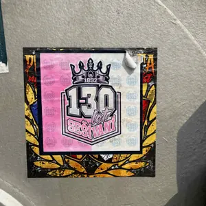 SK Slavia Prague street sticker #2219 -- Czech Republic football