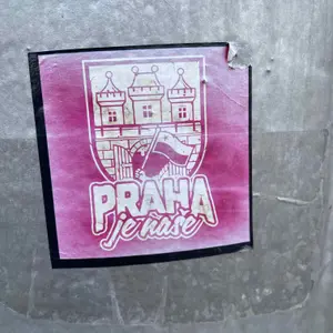 SK Slavia Prague street sticker #2220 -- Czech Republic football