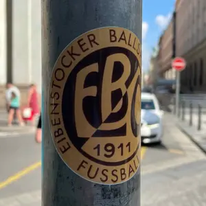 Eibenstocker BC 1911 e.V. football sticker #2351 found in this city
