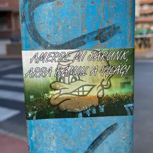 Ferencvárosi TC football sticker #3215 found in this city