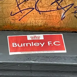 Burnley F.C. football sticker #4786 found in this city