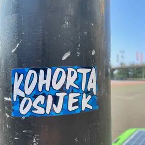 NK Osijek football sticker #2602 found in this city