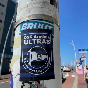 Arminia Bielefeld football sticker #2799 found in this city