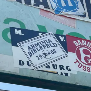 Arminia Bielefeld football sticker #4333 found in this city