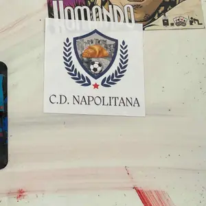 CD Napolitana football sticker #2656 found in this city