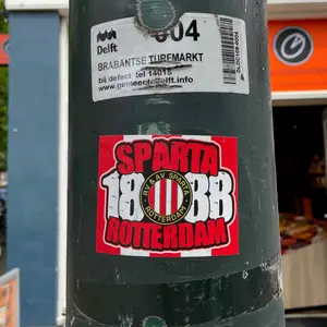 Sparta Rotterdam street sticker #2790 -- Netherlands football
