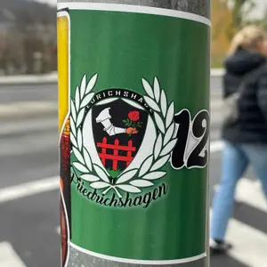 Friedrichshagener SV 1912 football sticker #3244 found in this city