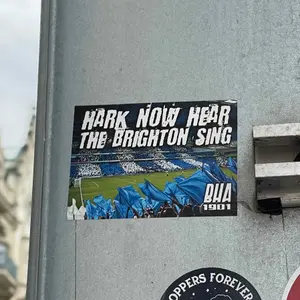 󠁧󠁢󠁥󠁮󠁧󠁿 Brighton & Hove Albion F.C. football sticker #3256 found in this city