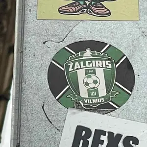 FK Žalgiris football sticker #3260 found in this city