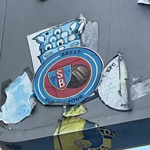 Stade Brestois 29 football sticker #4382 found in this city