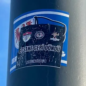 Manisaspor football sticker #3388 found in this city
