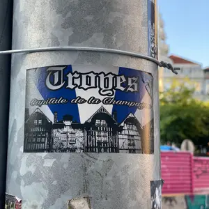 ES Troyes AC football sticker #4731 found in this city