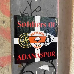 Adanaspor football sticker #3400 found in this city