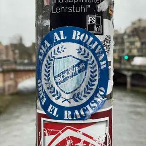 Club Bolívar football sticker #3542 found in this city