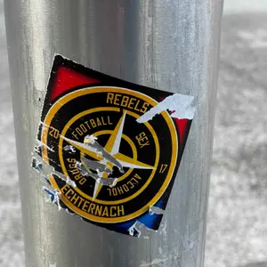 Daring Club Echternach football sticker #3838 found in this city