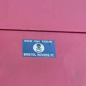 Bristol Rovers F.C. street sticker #4032 -- England football