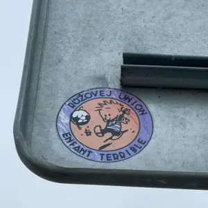 FK Union Žižkov street sticker #4048 -- Czech Republic football
