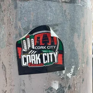 Cork City F.C. football sticker #4317 found in this city