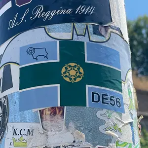 Derby County F.C. football sticker #4412 found in this city