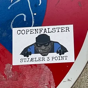 Copenfalster FF street sticker #4529 -- Denmark football
