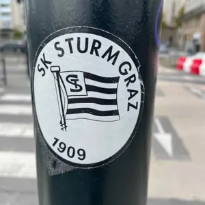 SK Sturm Graz football sticker #3190 found in this city