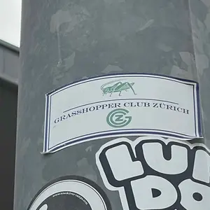 Grasshopper Club Zürich street sticker #3144 -- Switzerland football