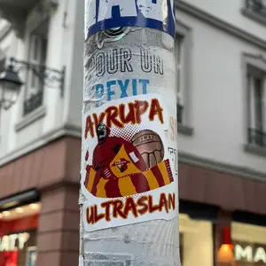 Galatasaray football sticker #3519 found in this city